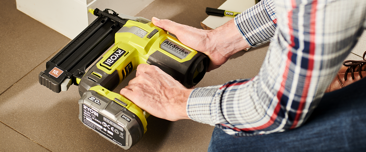 Ryobi cordless airstrike sale
